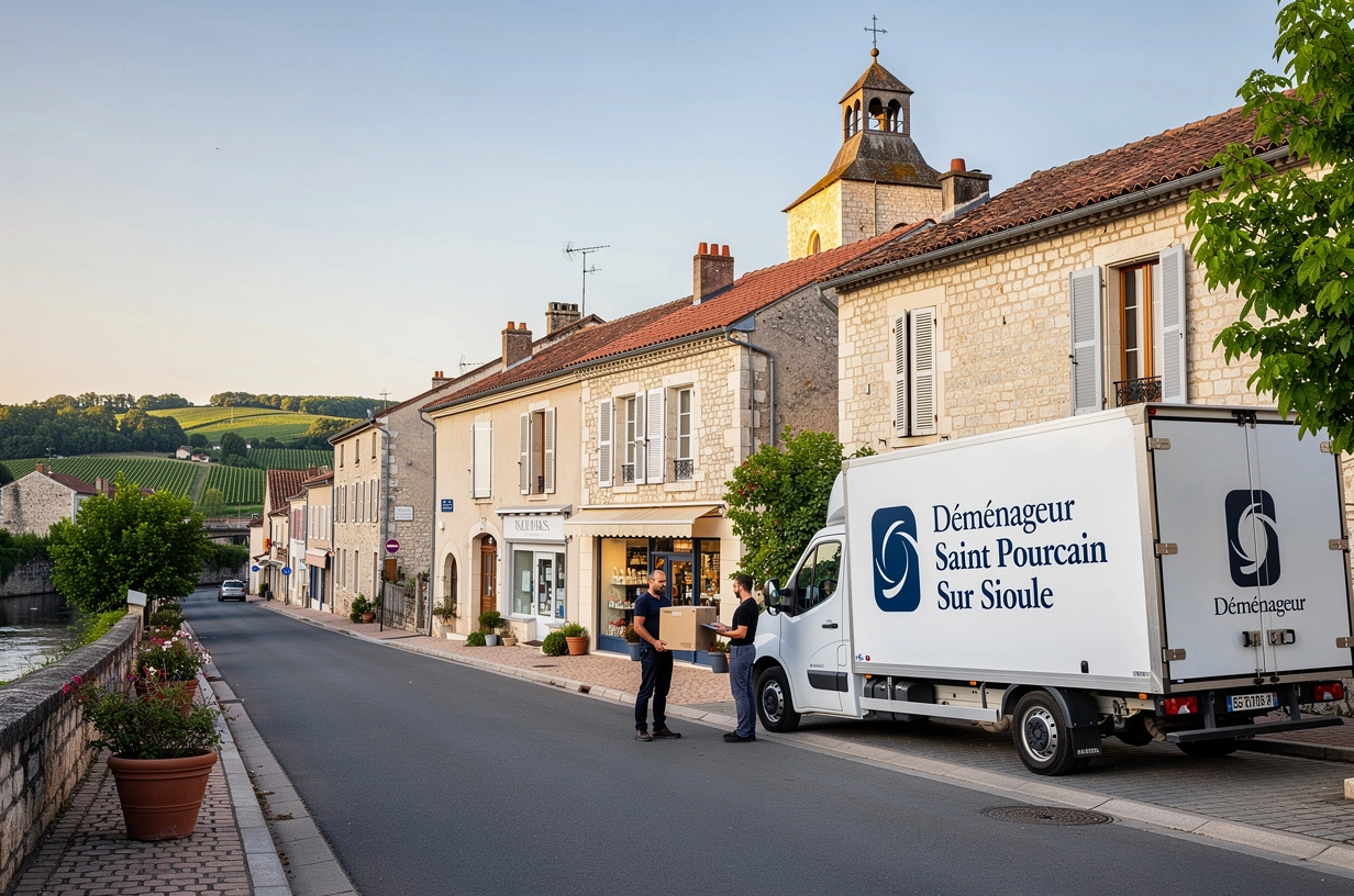 Déménageur Saint Pourcain Sur Sioule